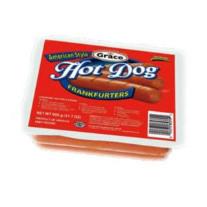 Grace American Style Franks 900g