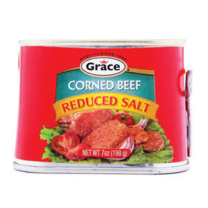 Grace Corned Beef Reduced Salt 7oz