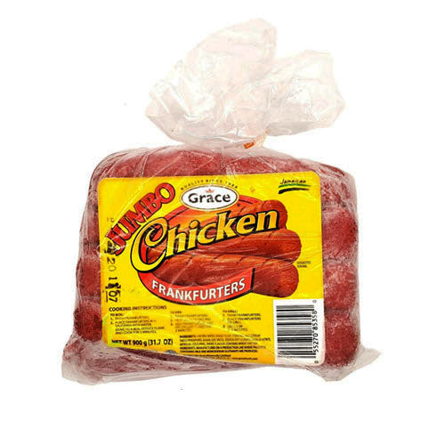 Grace Chicken Spicy Jumbo Fran 900G