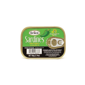 Grace Sardine With Pepper in Vegetable Oil 106g