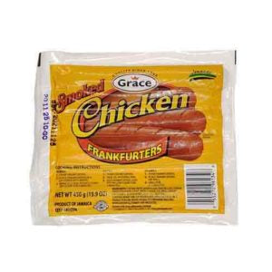 Grace Smoked Chicken Franks 450g