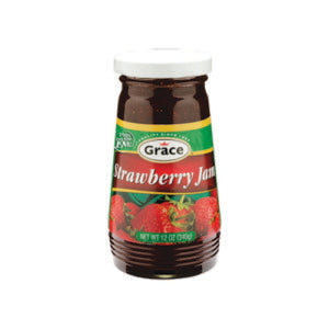 Grace Strawberry Jam 12Oz
