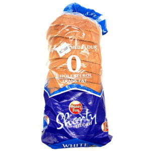 Honey Bun Shorty Loaf White 454g