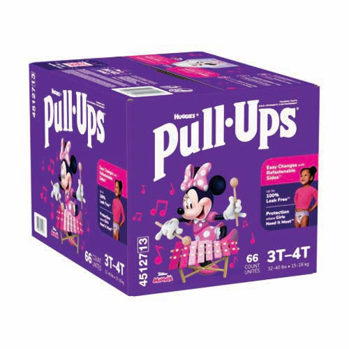 Huggies Pull Ups 3t-4t Girl 66’s
