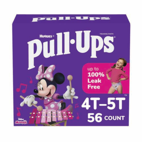Huggies Pull Ups 4t-5t Girl 56’s