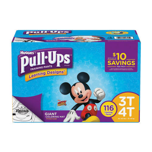 Huggies Pullups Training Pants Boy 3t-4t 116’s