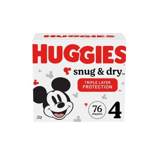 Huggies Snug & Dry Step 4 Junior 76’s