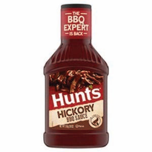 HUNT’S HICKORY BBQ SAUCE 510g