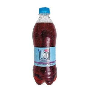 ICOOL Flavoured Water Cran Grape 500ml