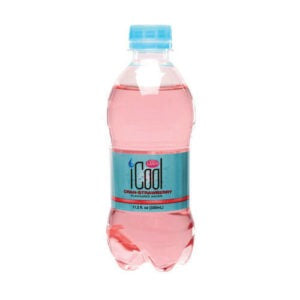 ICOOL Flavoured Water Cran Strawberry 330ml