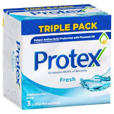Protex Antibacterial Bar Soap 3-Pack - Trusted Germ Protection for the Whole Family