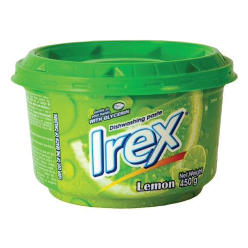 Irex Dishwashing Paste Lemon 450G