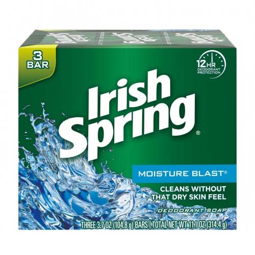 Irish Spring Moisture Blast Soap 3Pk