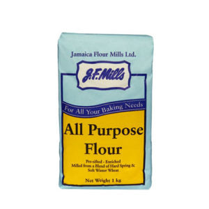 JF MILLS ALL PURPOSE FLOUR 1KG