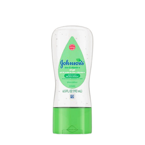 Johnsons Baby Oil Gel Aloe 6.5oz