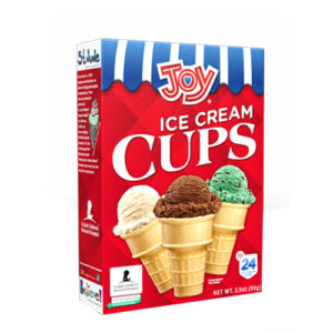 Joy Ice Cream Cup Cones 24ct 99g