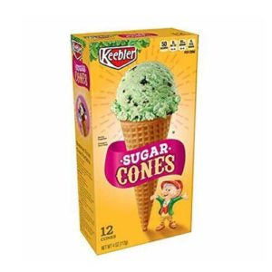 Keebler Ice Cream Sugar Cones 12ct 113g