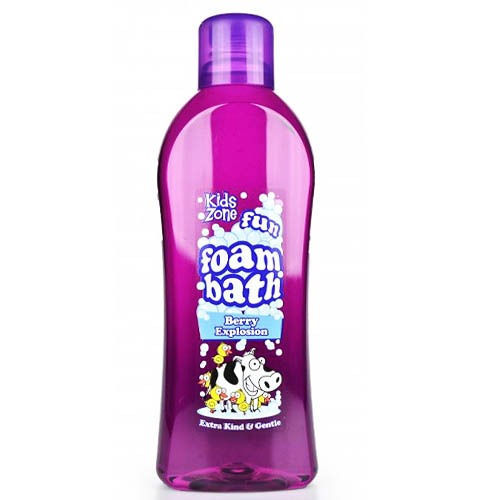 Kids Zone Fun Foam Bath Berry Explosion 1l