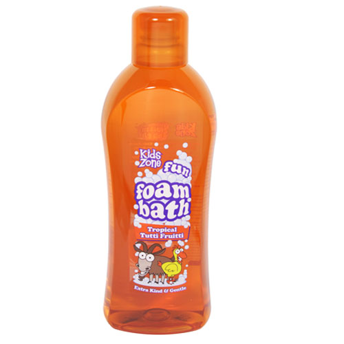 Kids Zone Fun Foam Bath Tropical Tutti Fruitti 1l