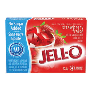 Kraft Jello Powder Strawberry Fraise 10.2G