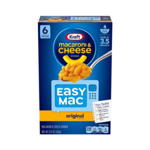 KRAFT MAC & CHEESE EASY MACARONI 12.9oz