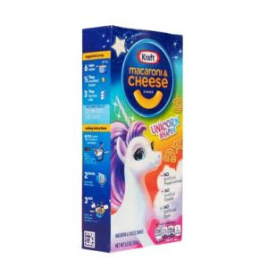 KRAFT MACARONI & CHEESE UNICORN SHAPES 5.5OZ