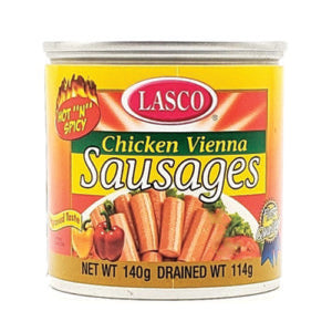 Lasco Vienna Sausage Hot and Spicy 140g