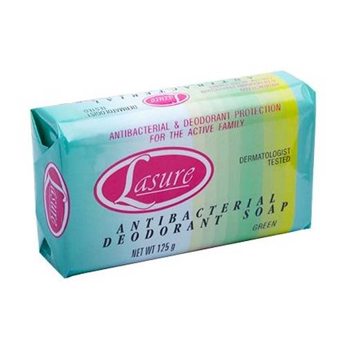 Lasure Antibacterial Green Bath Soap 115G