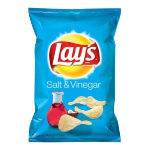 Lays Salt & Vinegar Chips 6.5oz