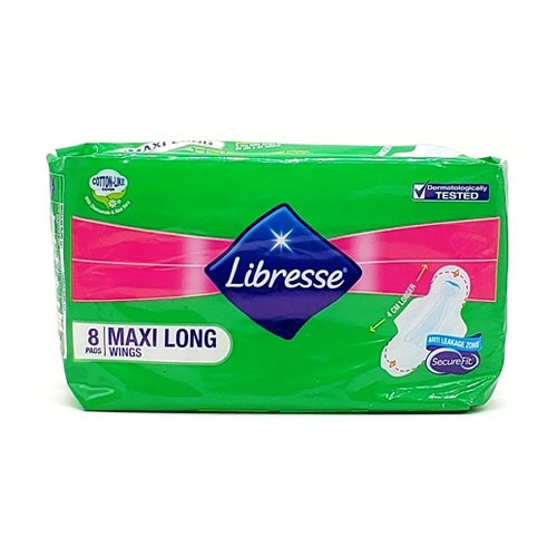 Libresse Wings Long Cotton 8S