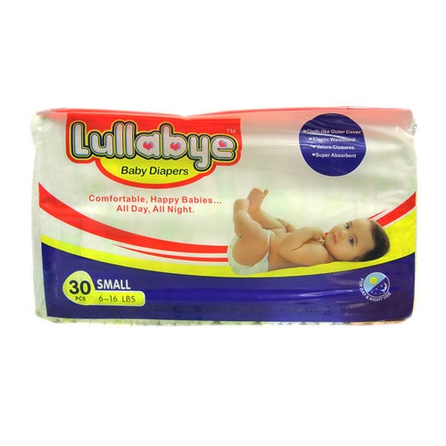 Lullabye Baby Diaper Small 30’s