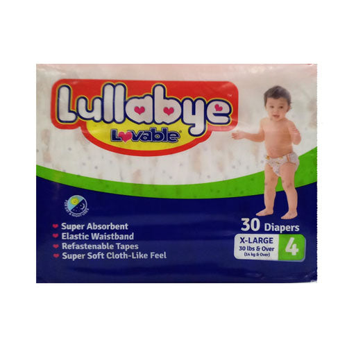Lullabye Baby Diaper Xl 30’s
