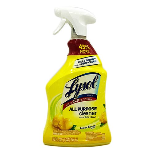 Lysol All Purpose Cleaner Lemon Breeze 32Oz