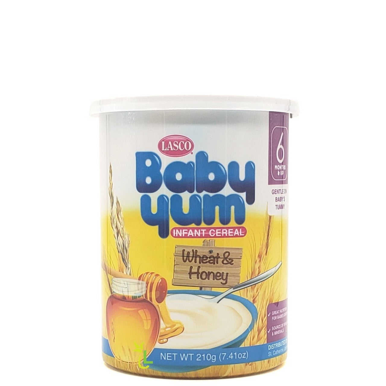 Lasco Baby Yum Wheat & Honey Cereal 210g