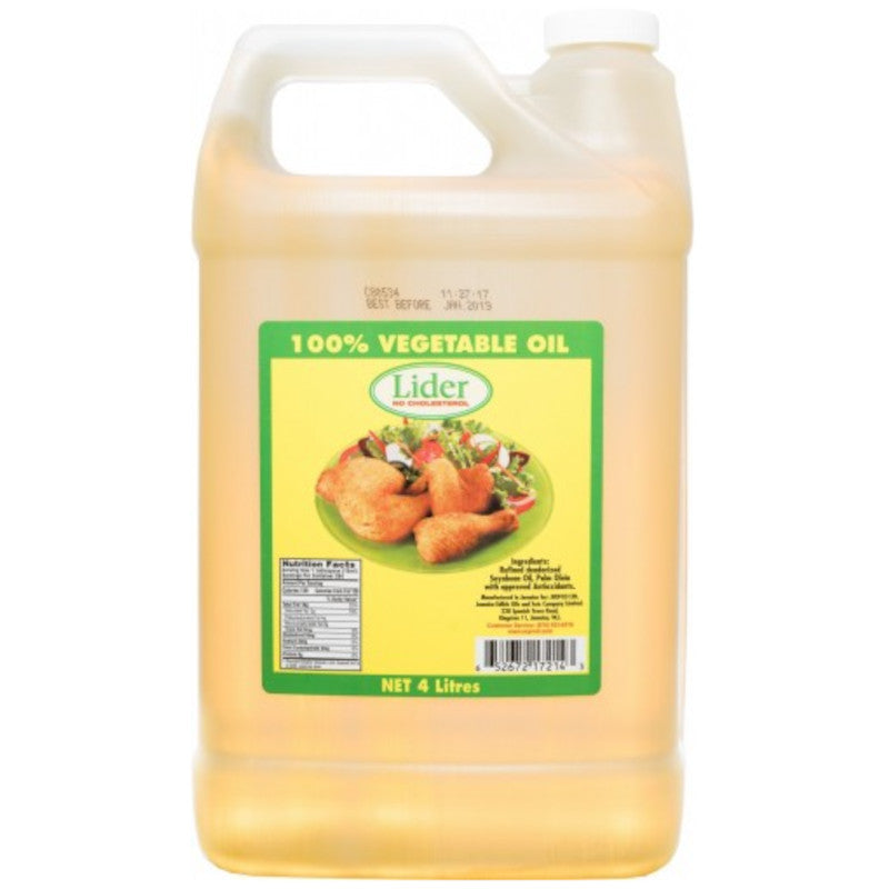 Lider Vegetable Oil 4L