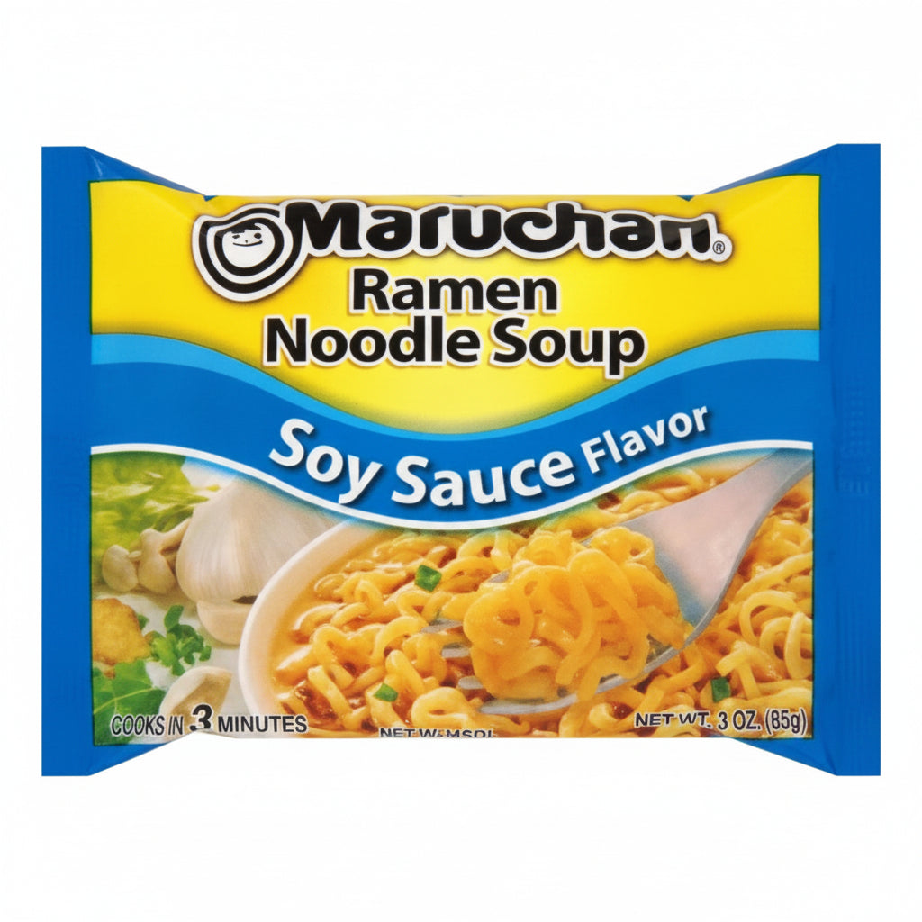 Maruchan Ramen Noodle Soup Soy Sauce Flavor 3Oz