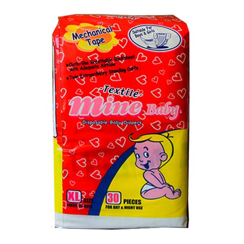 Mine Baby Diaper Xl 30pcs