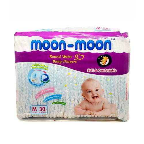 Moon Moon Diaper Medium 30pcs