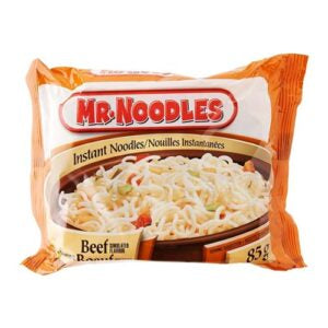 MR. NOODLES INSTANT NOODLES BEEF FLAVOUR SOUP 85g