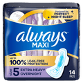 Always Jumbo Maxi Size 5 Pads 27-Count