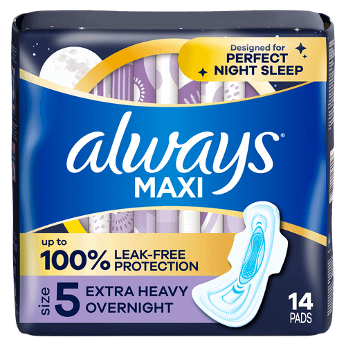 Always Jumbo Maxi Size 5 Pads 27-Count