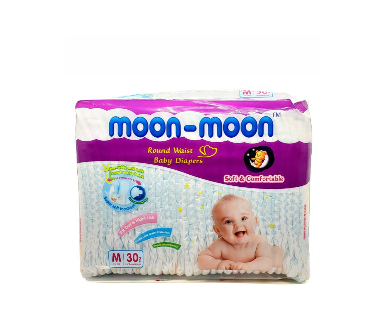 Moon Moon Baby Diapers Medium