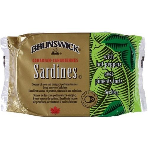 Brunswick Sardines with Hot Pepper