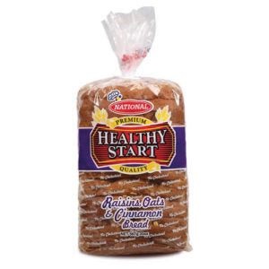 National Raisins Oats & Cinnamon Bread