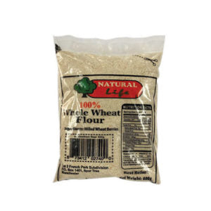 NATURAL LIFE WHOLE WHEAT FLOUR 400G