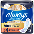Always Ultra Thin Size 4 Pads 16-Count