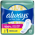 Always Ultra Thin Size 1 Pads 22-Count