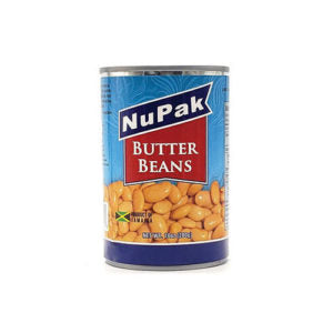 Nupak Butter Beans 10oz