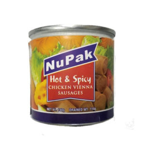 Nupak Vienna Sausage Hot and Spicy 140g
