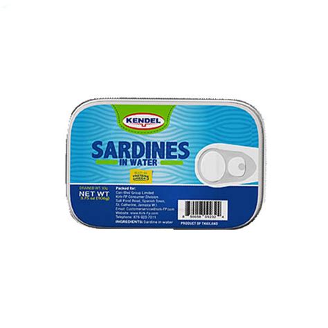 Kendel Sardines in Water